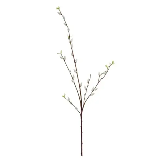 [179528-BB] Grey Willow Spray White 37.5in
