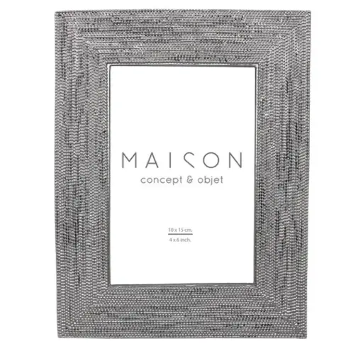 [179787-BB] Beln Photo Frame Silver 6x8in