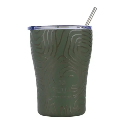 [179990-BB] Insulated Tumbler Olive Flow 12oz