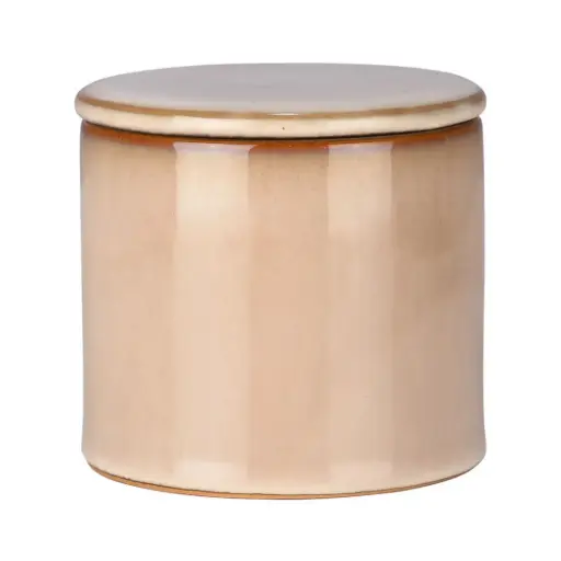 [180023-BB] Satin Ceramic Cotton Jar
