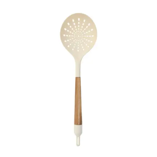 [180034-BB] Allure Slotted Spoon Ivory