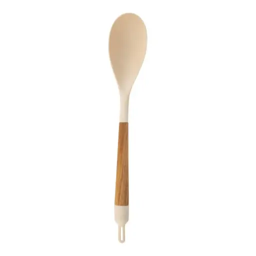 [180036-BB] Allure Cooking Spoon Ivory