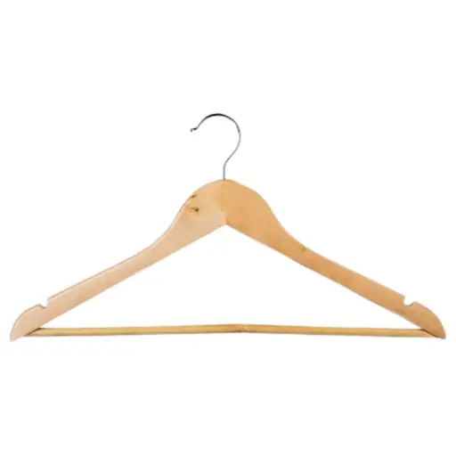 [180054-BB] Wood Hanger 8pc