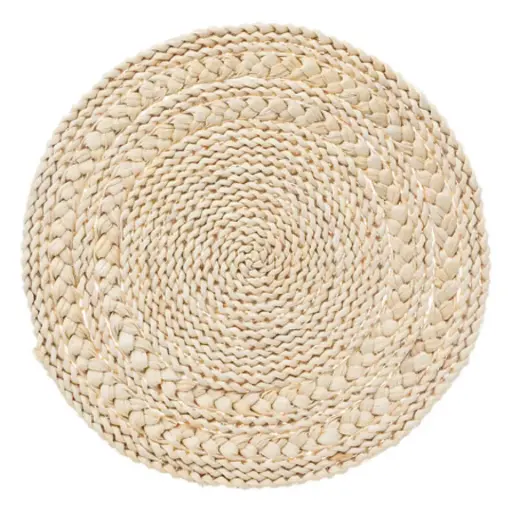 [180064-BB] Soleya Woven Round Placemat 