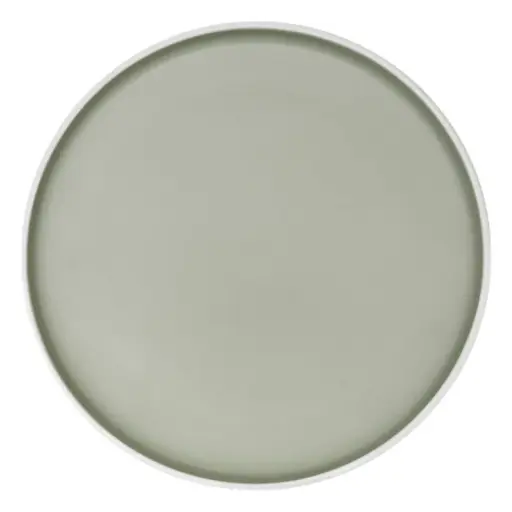 [180077-BB] Alix Rimmed Dinner Plate Sage