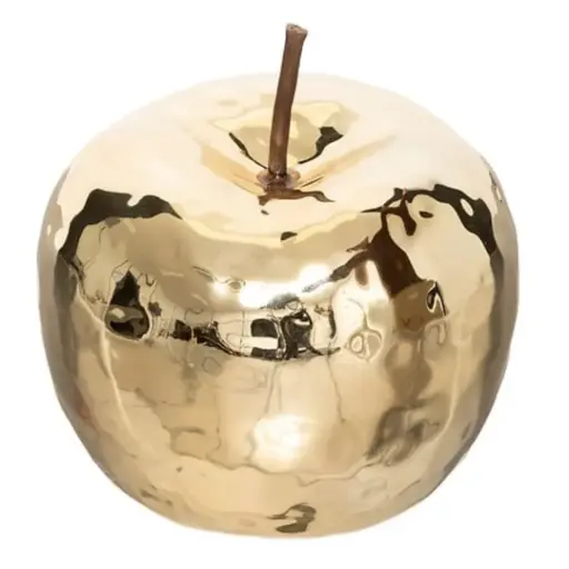 [180092-BB] Pamela Decorative Apple Gold 5.5cm