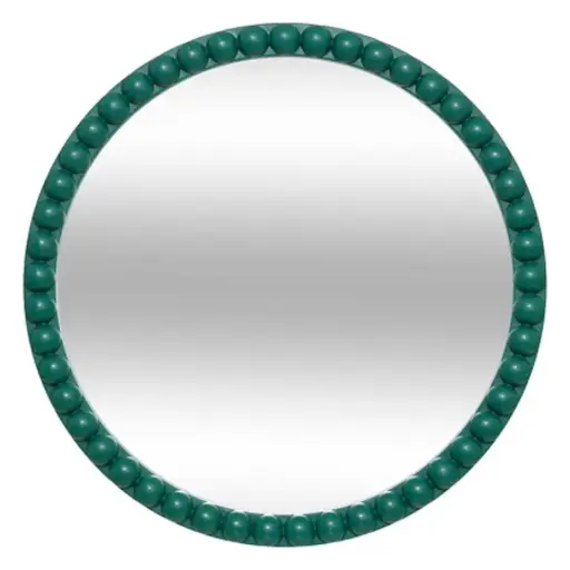 [180100-BB] Mala Wall Mirror Green 24in