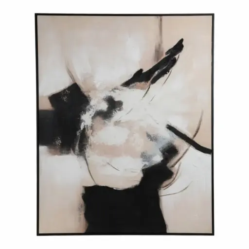 [180127-BB] Uzima Handpainted Wall Art 48x60in