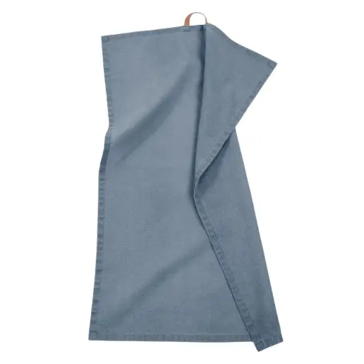 [180258-BB] Myrna Kitchen Towel Set Blue 3pc