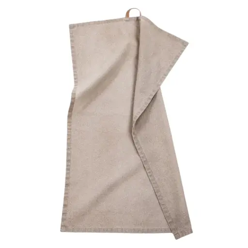 [180262-BB] Myrna Kitchen Towel Set Taupe 3pc