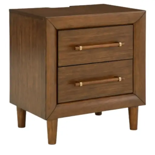 [180623-BB] Lyncott Two Drawer Nightstand