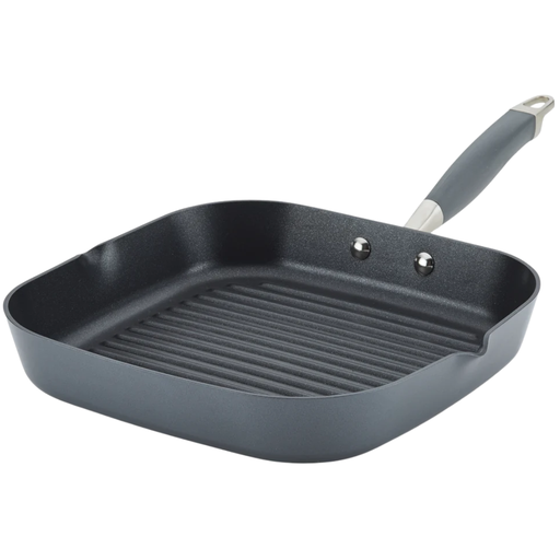 [159311-BB] Anolon Advanced Moonstone Square Grill Pan 11in