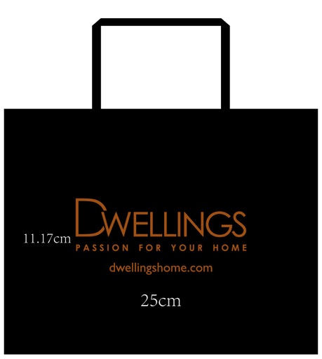 [DWBAGMD-BB] Dwellings Reusable Shopping Bag Medium