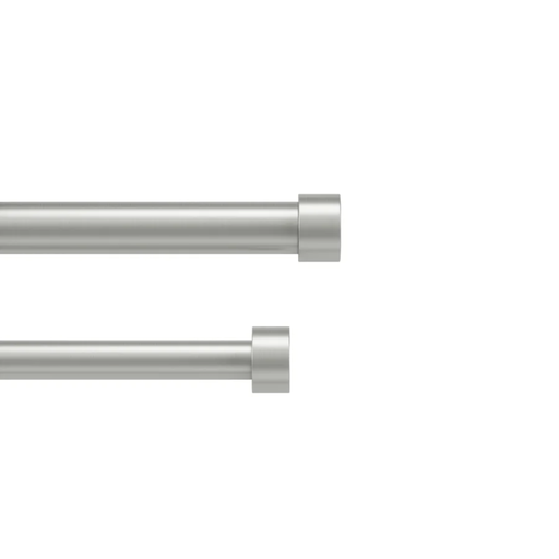 [710110-BB] Cappa Double Rod 120-180 inch Nickel
