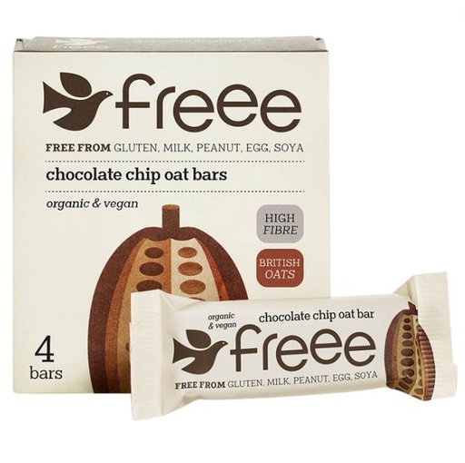 [200015-BB] Freee by Doves Organic Chocolate Chip Oat Bars 4 x 35g
