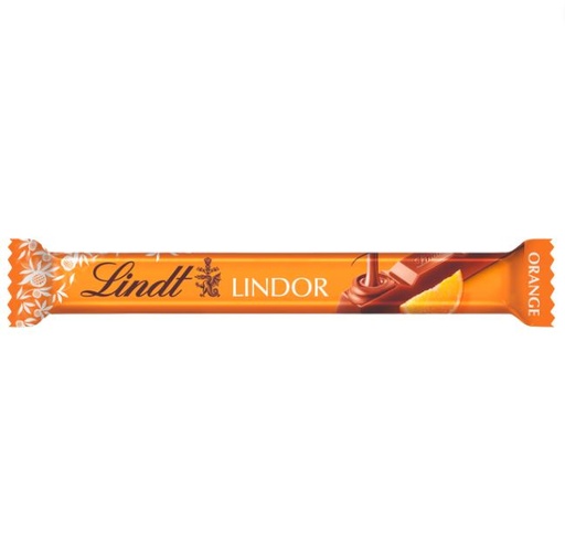 [200064-BB] Lindt Lindor Orange Milk Chocolate Bar 38g