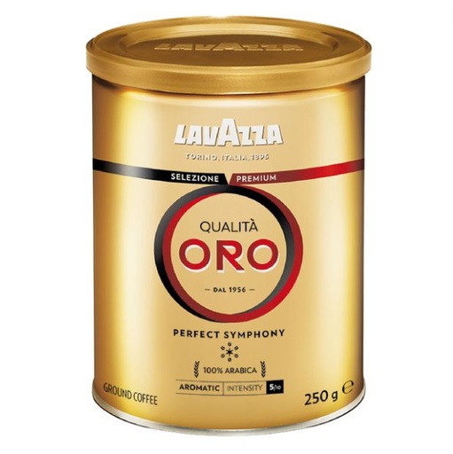 [200489-BB] Lavazza Qualita Oro Ground Coffee Tin 250g
