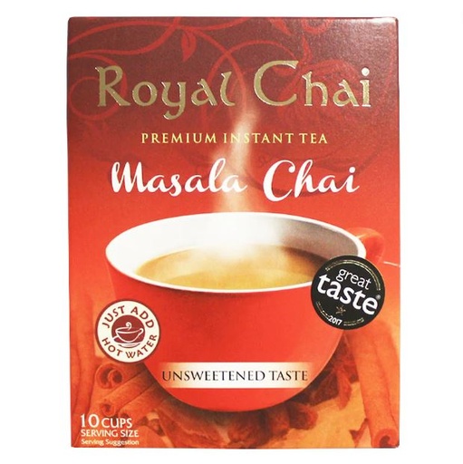 [200503-BB] Royal Chai Masala Unsweetened Box of 10