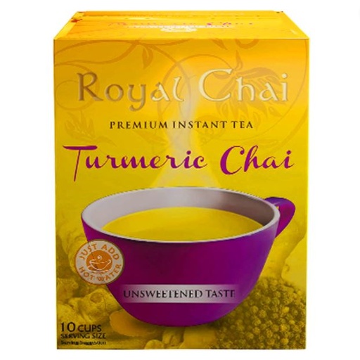 [200505-BB] Royal Chai Turmeric Unsweetened Box of 10