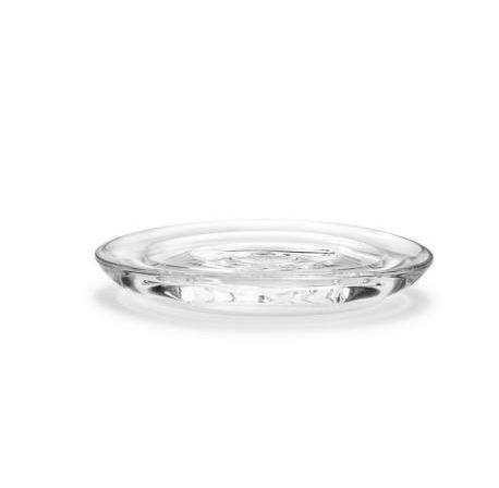 [160683-BB] Droplet Soap Dish Clear