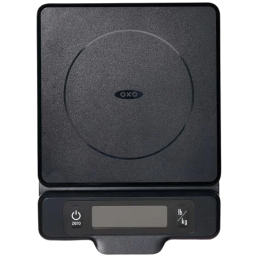 [160793-BB] OXO Good Grips 5lb Food Scale With Pull-out Display Black