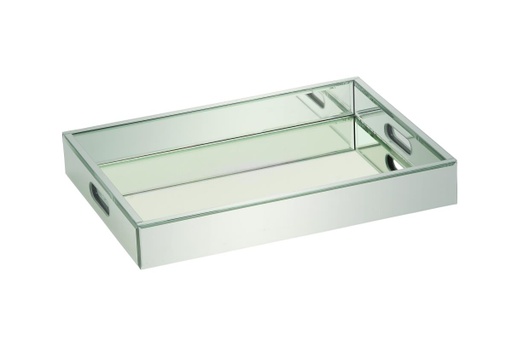[161091-BB] Mirrored Tray 18in