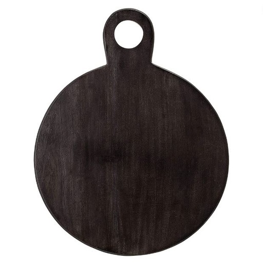 [161258-BB] Black Acacia Wood Cutting Board