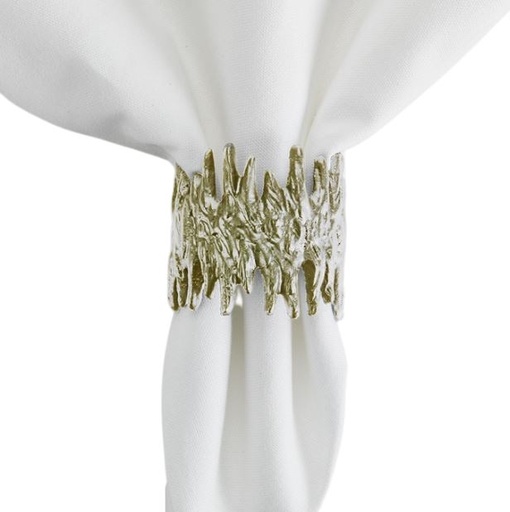 [162532-BB] Silver Cast Napkin Ring