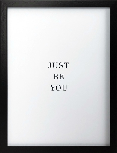 [162813-BB] Be You Framed Print 14.6 x 19in