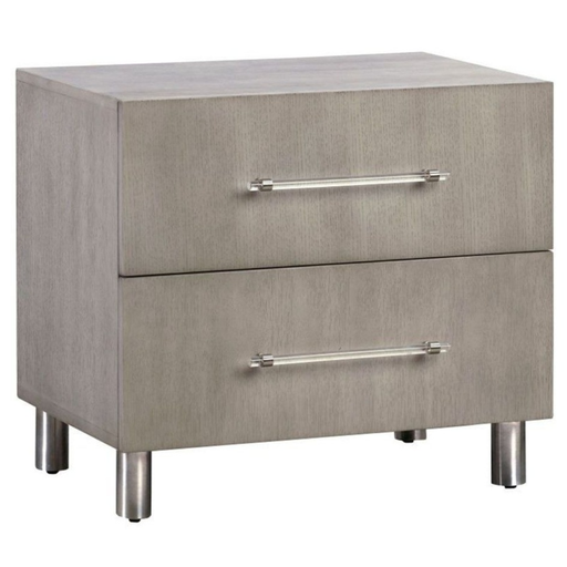 [163120-BB] Argento Nightstand Misty Grey