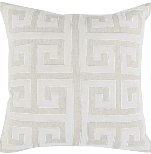 [164116-BB] Rocco Ivory Pillow 18x18in