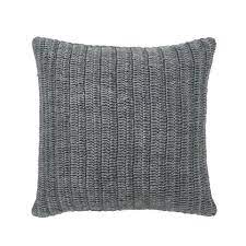 [164127-BB] Macie Stone Gray Pillow 22x22in