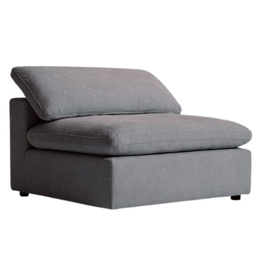 [164381-BB] Haven Sectional Armless Storm