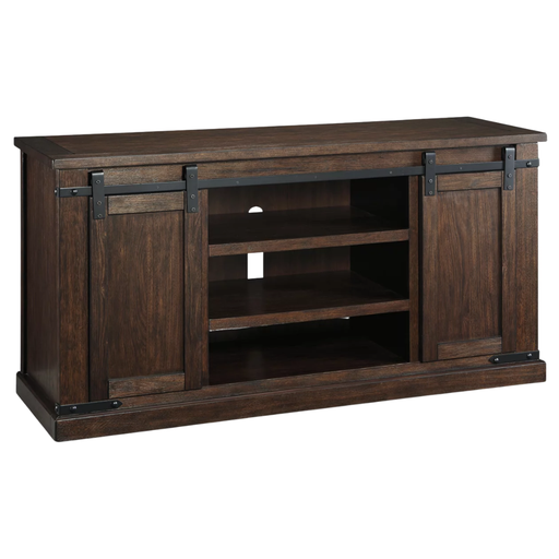 [503399-BB] Budmore 60&quot; TV Stand Rustic Brown