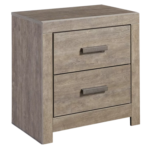 [700984-BB] Culverbach Gray Two Drawer Nightstand