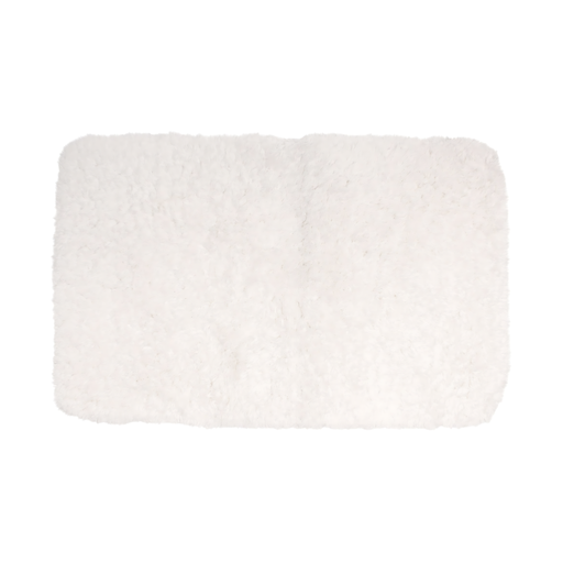 [164876-BB] Sherpa Microfiber Bath Mat White
