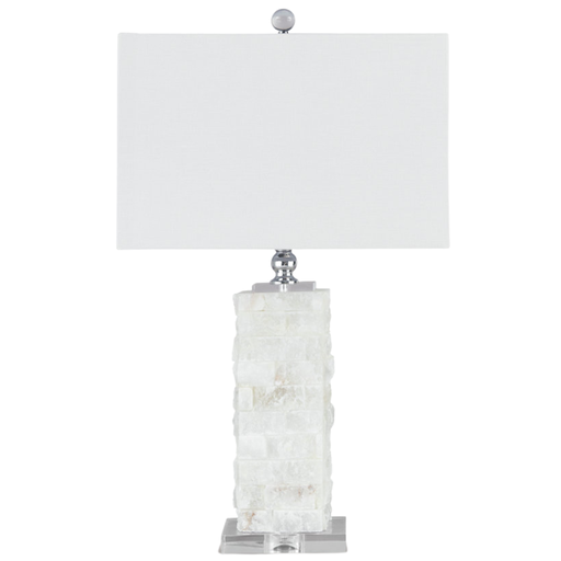 [503536-BB] Malise Table Lamp White