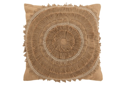 [165293-BB] Bruno Jute Pillow 20in