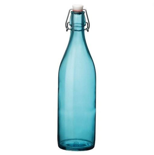 [135626-BB] Bormioli Giara Bottle Sky Blue 1L