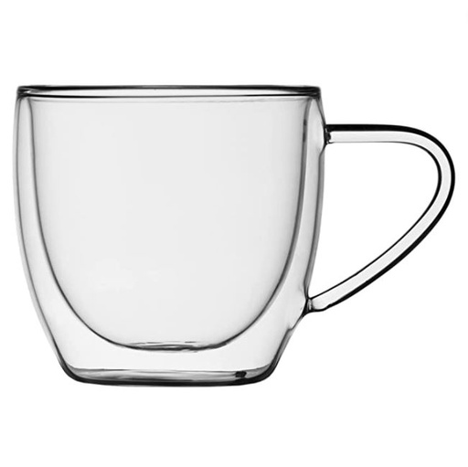 [165943-BB] Barista Double Walled Cappuccino Mug Set of 2