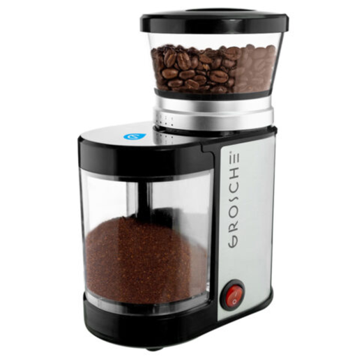 [165987-BB] Grosche Bremen Compact Conical Burr Electric Coffee Grinder
