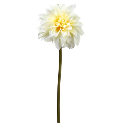 [166019-BB] Dahlia Spray Soft Yellow 19in