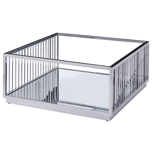 [166031-BB] Mirrored Coffee Table