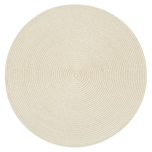 [158003-BB] Disko Ivory Placemat