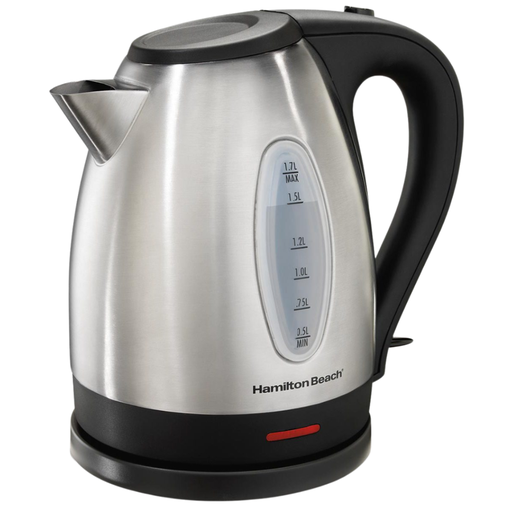 [123703-BB] Hamilton Beach Stainless Steel Kettle 1.7L