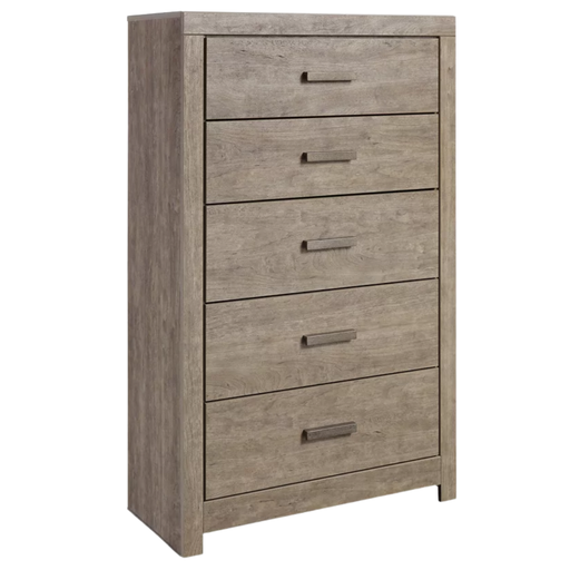 [166876-BB] Culverbach Gray Five Drawer Chest
