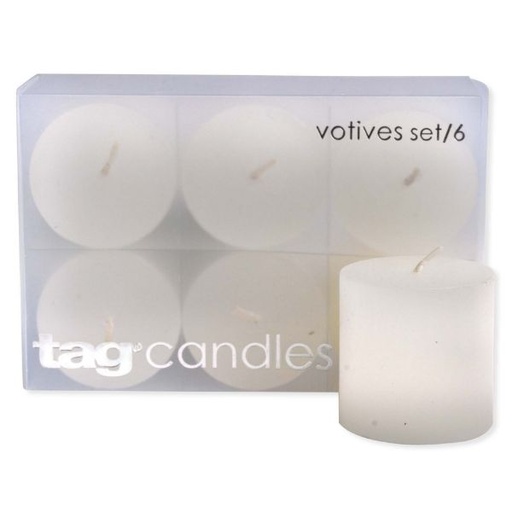 [166890-BB] Votive Candles Set of 6