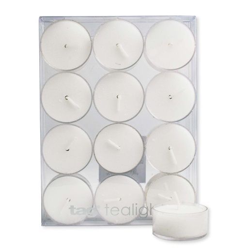 [166895-BB] Basic Tealight Candles Set of 12