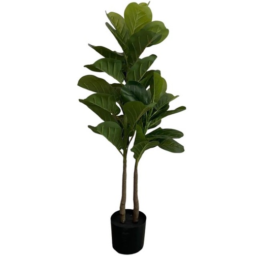 [167070-BB] Fiddle Leaf Tree in Plastic Pot 40in