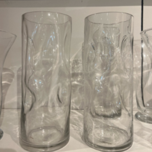 [167080-BB] Clear Water Vase 12in
